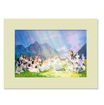 Guide me  - 5 colors Matboard print