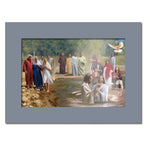 The baptism  - 5 colors Matboard print