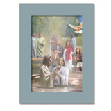 The baptism 2  - 5 colors Matboard print
