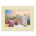 In Machu Pichu  - 5 colors Matboard print