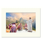 In Machu Pichu  - 5 colors Matboard print