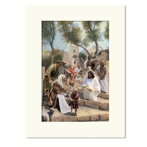 My Blessings - 5 colors Matboard print