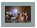 The Nativity - 5 colors Matboard print