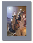 The Nativity 2  - 5 colors Matboard print